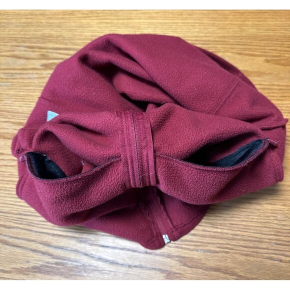 Woolrich Ruby Red Full Zip Vest Outdoors Gorpcore Hiking Camping Size M - Picture 9 of 10